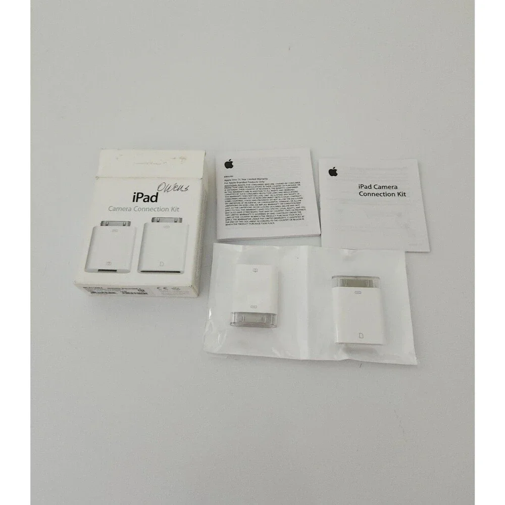 Apple iPad Camera Connection Kit (30-Pin) - MC531ZM/A A1358, A1362 VIEW!!!